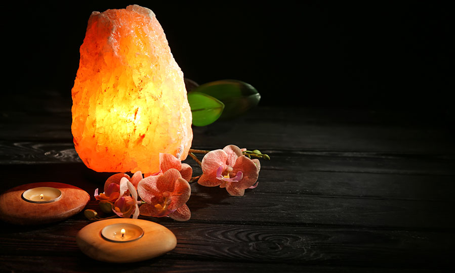 Himalayan Natural Salt Lamp, MA Salt, Rock Salt