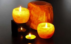 Himalayan Salt Candle Holder 4