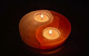 Himalayan Salt Candle Holder 8