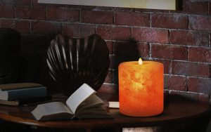 Himalayan Salt Candle Holder 9